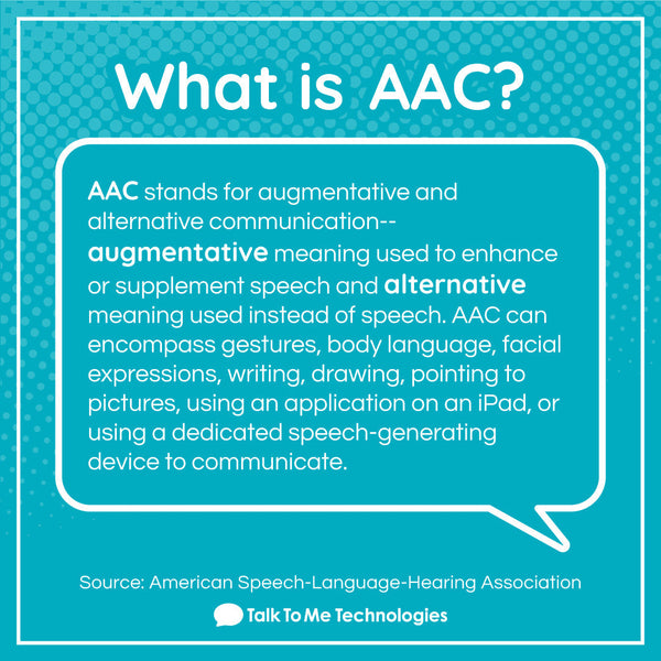 It's AAC Awareness Month!