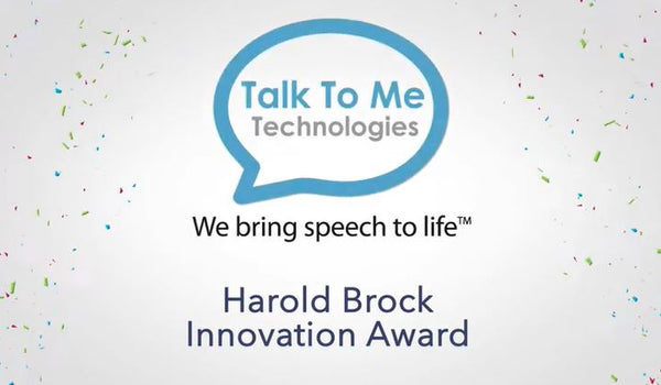 Harold Brock Award video header