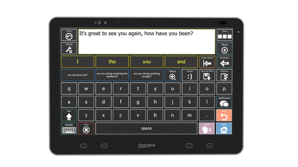 Grid Pad 16 with Onword Qwerty vocabulary set.