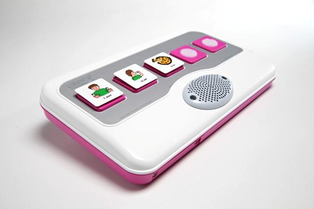 pink option showing speaker and symbols