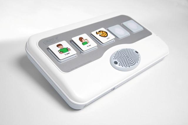white option showing speaker and symbols