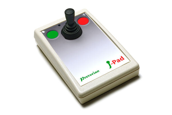 Side profile of J-Pad - wireless iPad Joystick