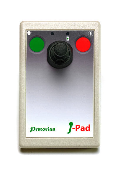 Top view of J-Pad - wireless iPad Joystick